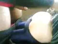 Smoking nylon girl