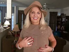 Blonde sex bitch fucks a white big cock